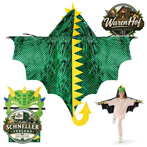 Dinosaurier umhang cosplay - dinosaurier,