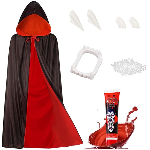 Vampir umhang kinder halloween - umhang,