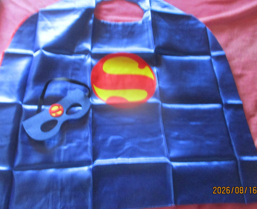 Superhelden kostüm umhang - ,