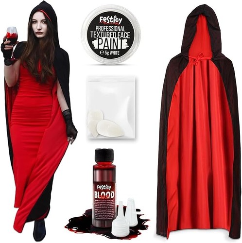 Halloween vampir set damen - halloween,