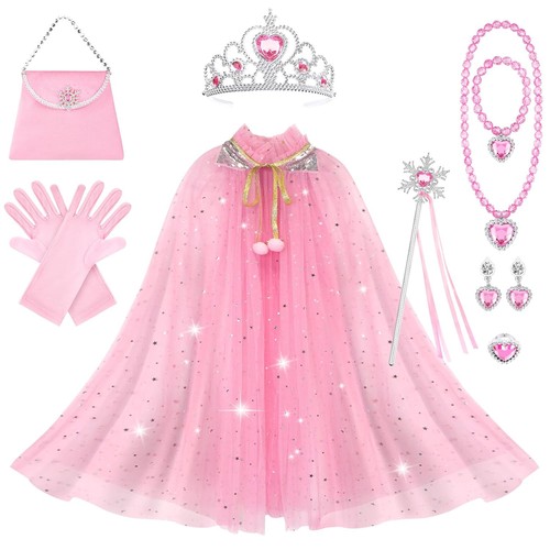 Aoowu prinzessin umhang kinder - prinzessin,