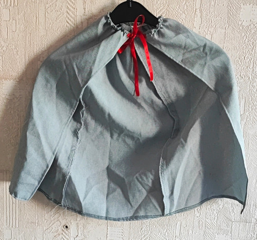 Kinder umhang cape - umhang/cape,, grau/rot